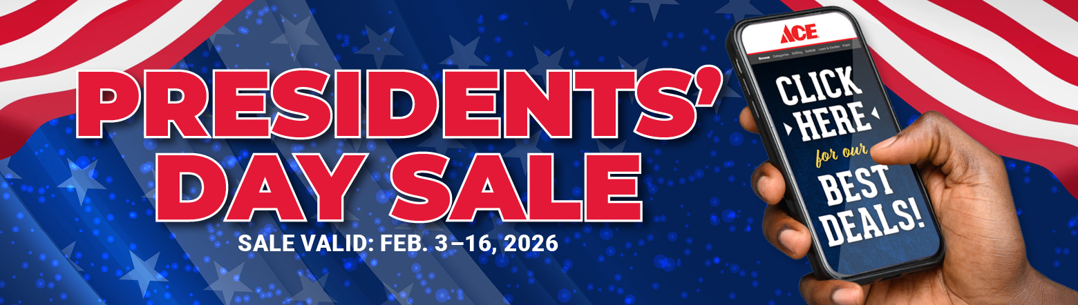 Presidents Day Sale  Header