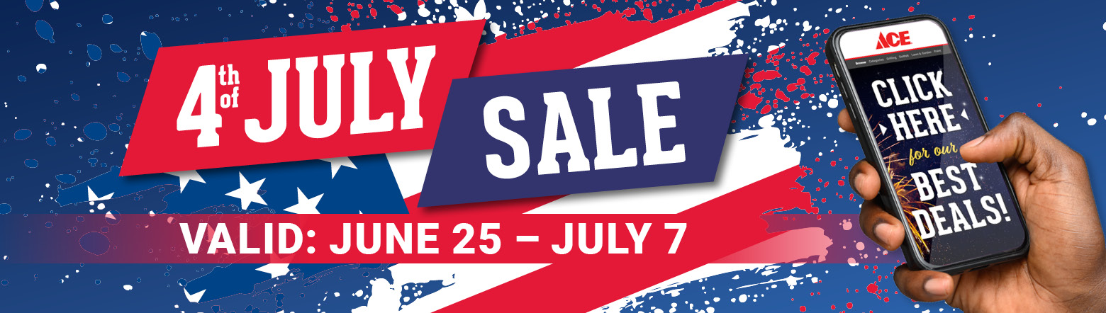 4th of July Sale Header