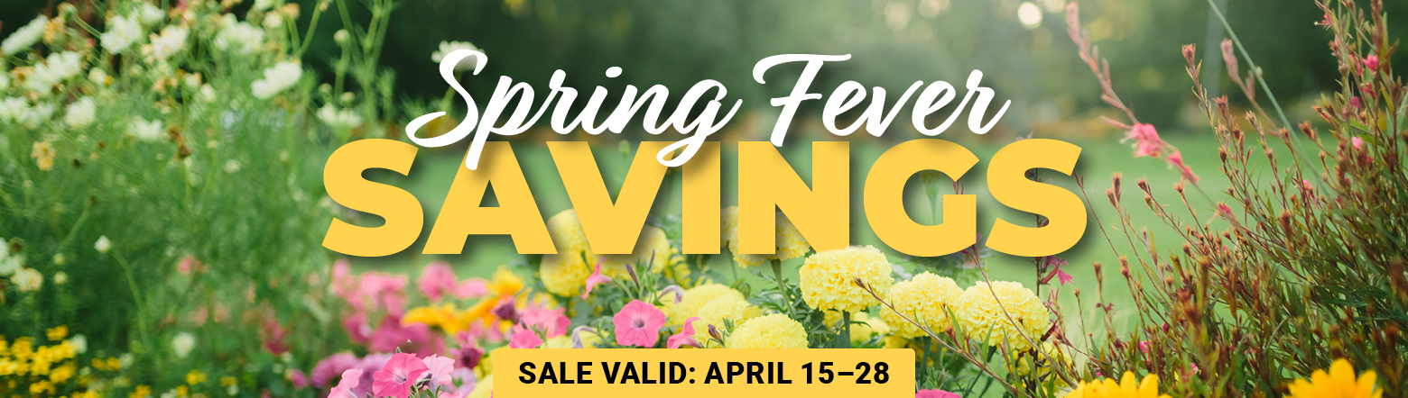 Spring Fever Savings-April26 Header