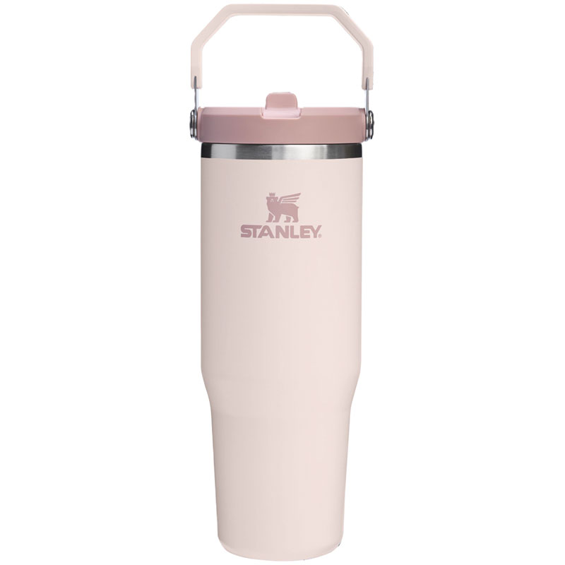 30 Oz. Stanley IceFlow 2.0 Rose Quartz BPA Free Insulated Straw Tumble