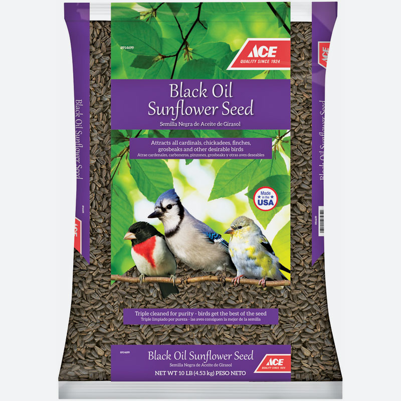 Ace® Black Oil Sunflower Seed, 10 Lb.