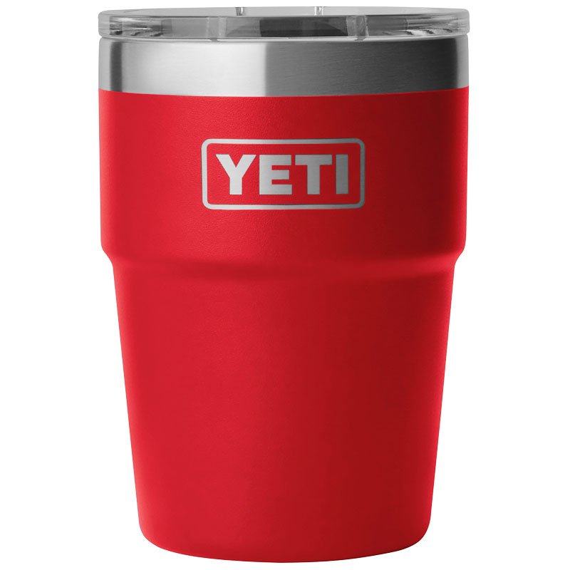 YETI® Rambler® 16 Oz. Stackable Cup With MagSlider™ Lid - Rescue Red