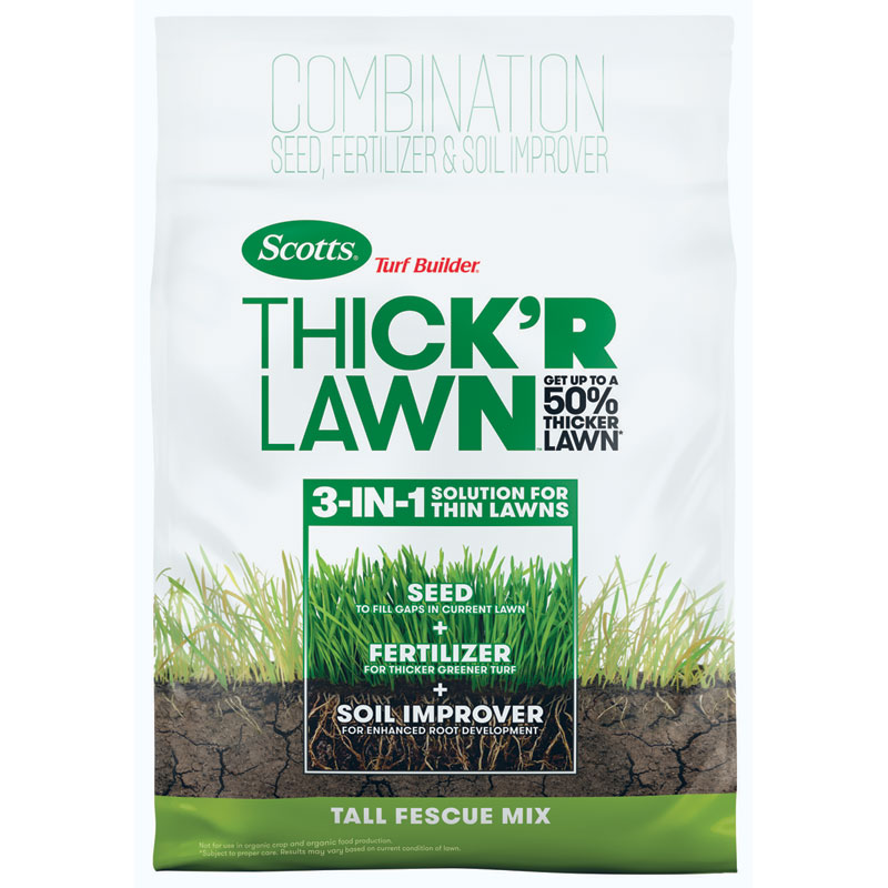 Scotts® Turf Builder® Thick’R Lawn™ Tall Fescue Mix Triple Action Grass Seed, 12 Lb.