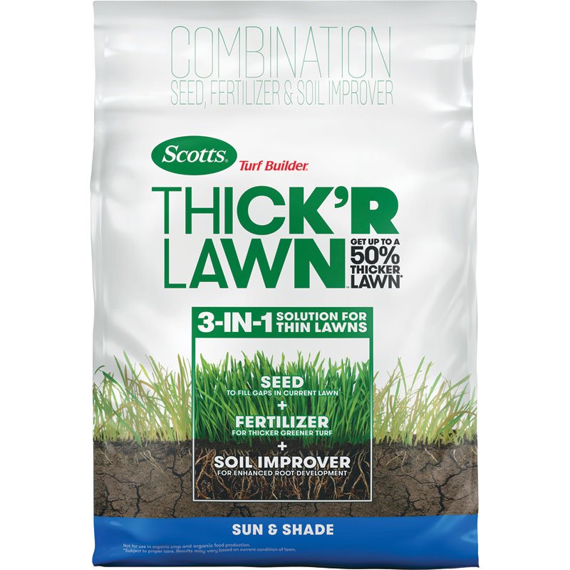 Scotts® Turf Builder® Thick'R Lawn™ Sun & Shade Grass Seed