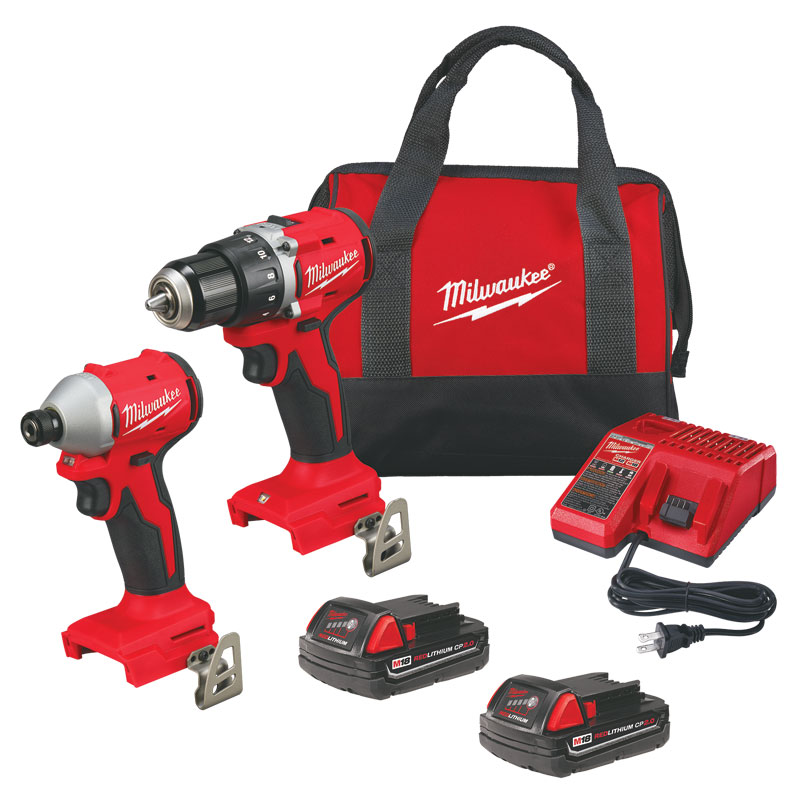 Milwaukee® M18 Cordless Brushless 2 Tool Combo Kit