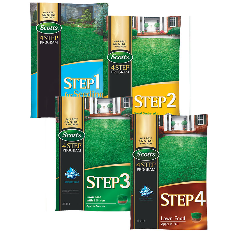 15,000 Sq. Ft. Scotts® 4 Step® Annual Program Lawn Food for All Grasses