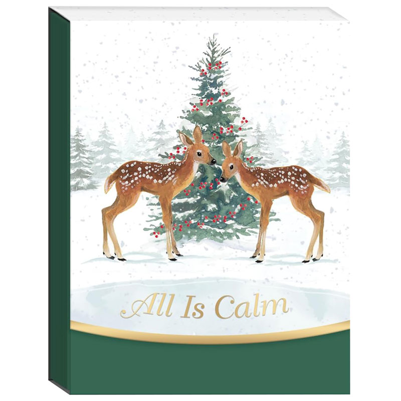 3" x 4" Punch Studio Woodland Deer Pocket Notepad