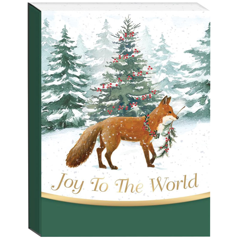 3" x 4" Punch Studio Woodland Fox Pocket Notepad