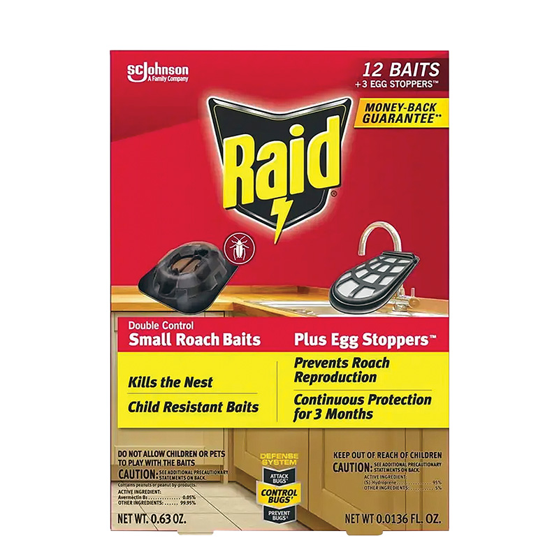 12 Ct. SC Johnson Raid® Small Roach Baits