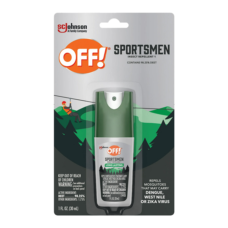 1 Oz. SC Johnson OFF!® Sportsmen Insect Repellent