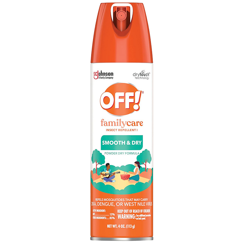 4 Oz. SC Johnson OFF!® FamilyCare Insect Repellent Smooth & Dry