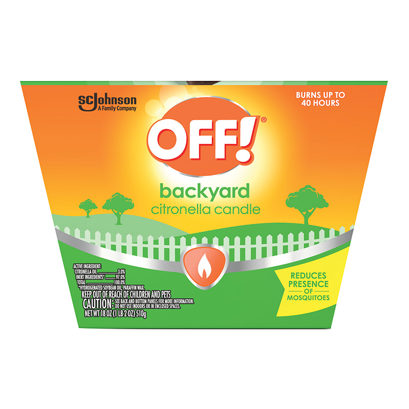 18 Oz. SC Johnson OFF!® Backyard Citronella Candle