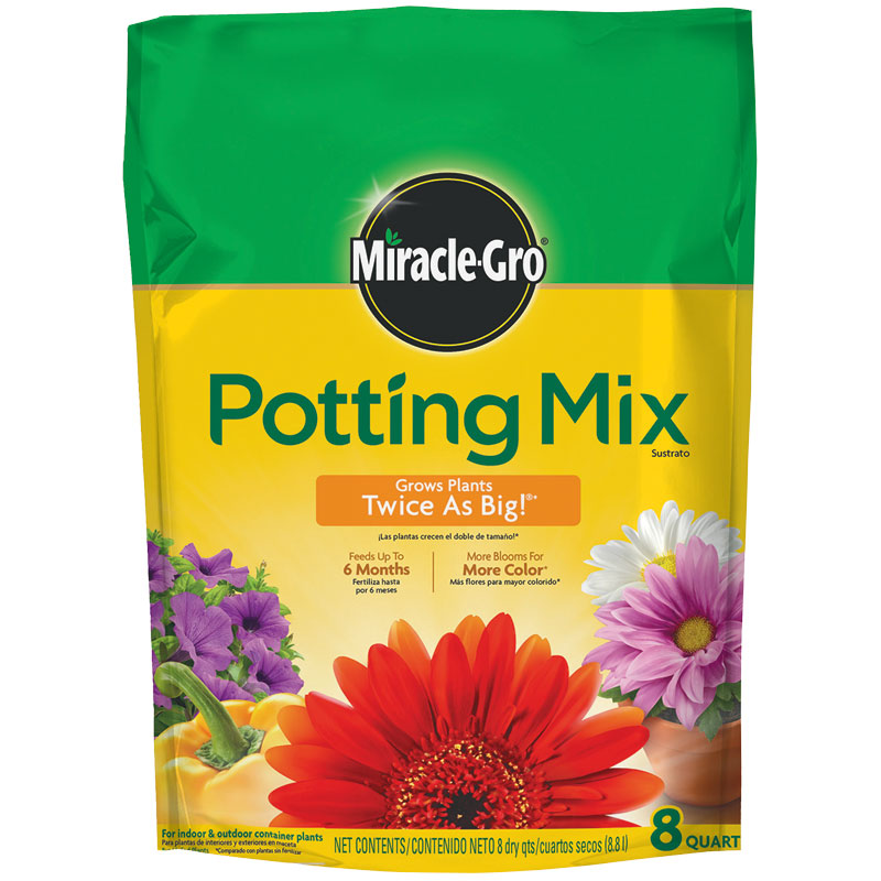 Miracle-Gro® Potting Mix, 8 Qt.