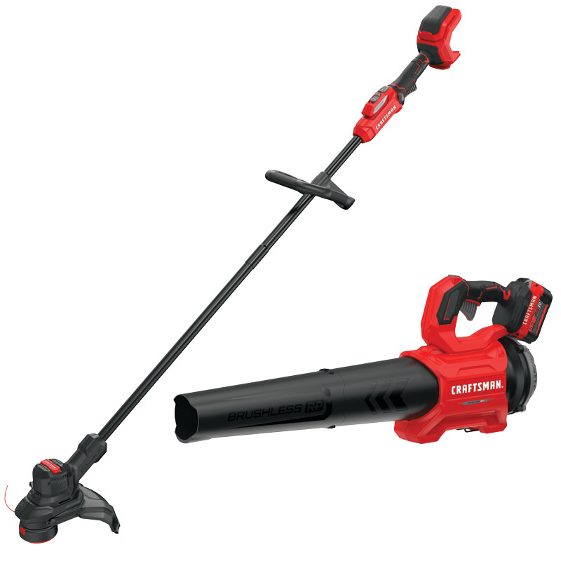 Craftsman® V20 Brushless RP 20 V Battery Blower & Trimmer Kit