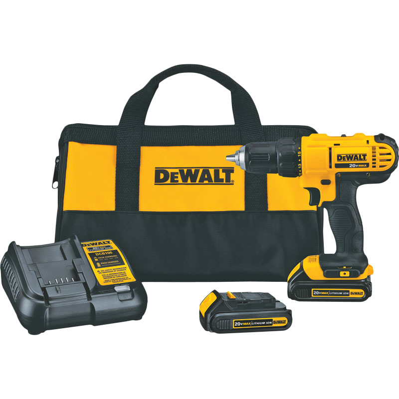 DEWALT® 20V Lithium Compact Drill/Driver Kit
