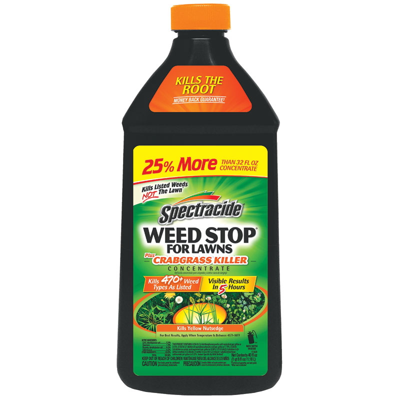 Spectrcide® Weed Stop® for Lawns Plus Grabgrass Killer Concentrate, 40 Oz.
