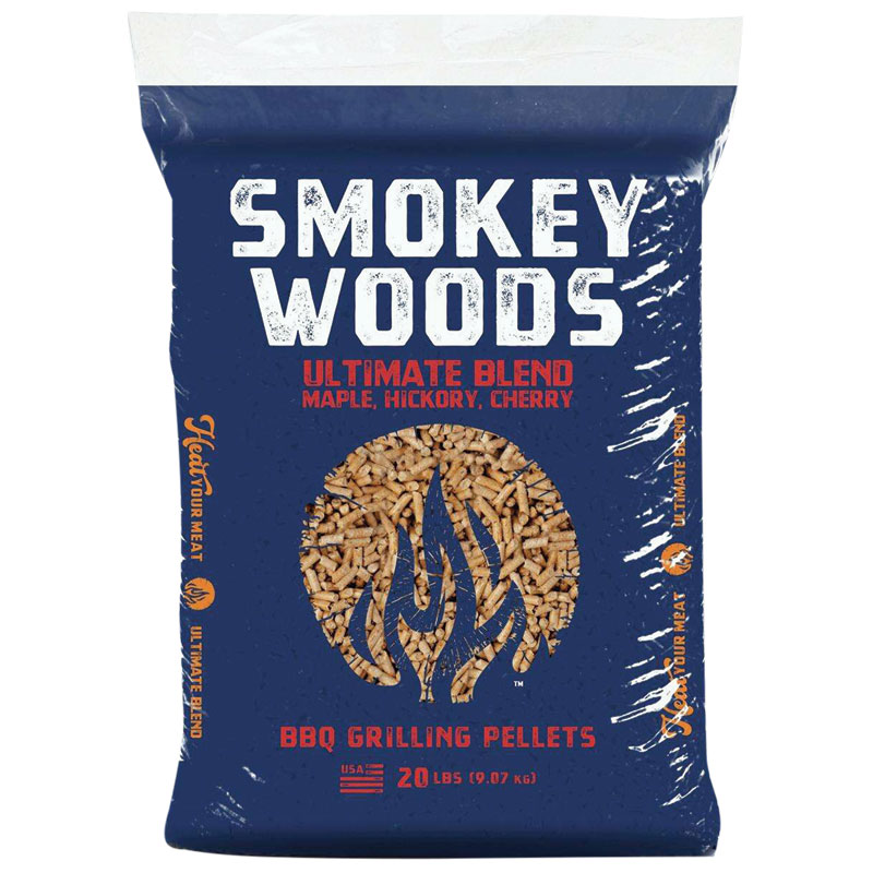 Smokey Woods Hardwood Pellets All Natural Ultimate Blend, 20 Lb. 