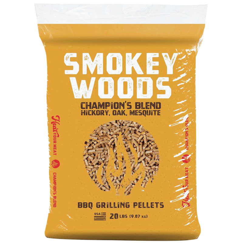 Smokey Woods Hardwoods Pellets Champions Blend, 20 Lb.