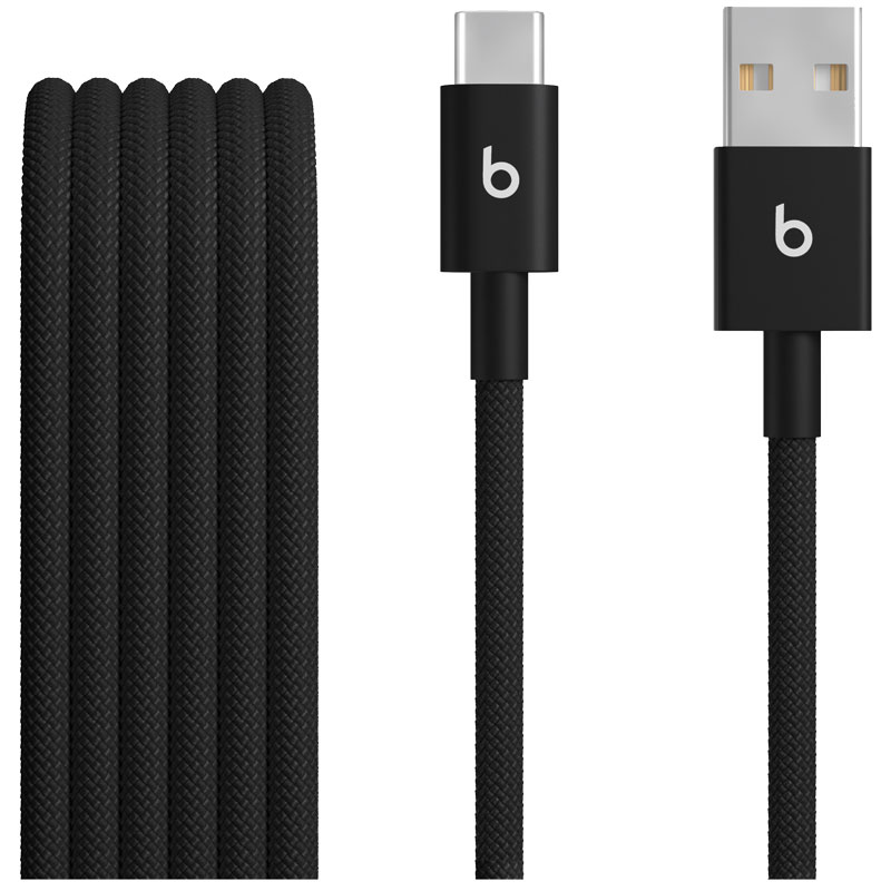 5' Beats USB-A To USB-C Cable-Black
