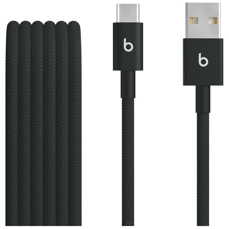 5' Beats USB-A To USB-C Cable-Black