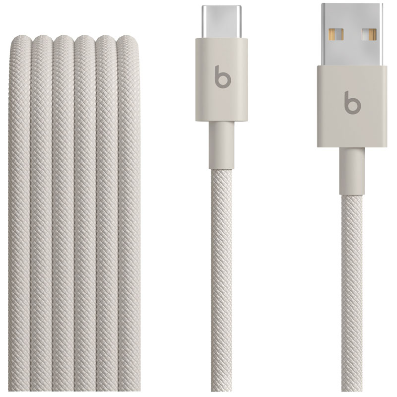 5' Beats USB-A To USB-C Cable-Gray