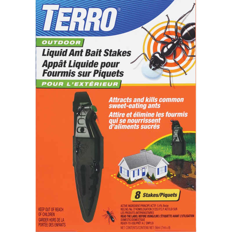 8 Pk. Terro® Liquid Ant Bait Stakes