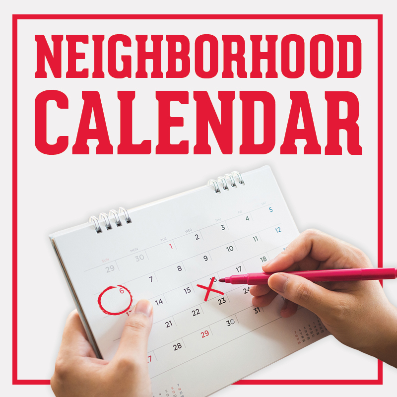 Neighborhood Calendar