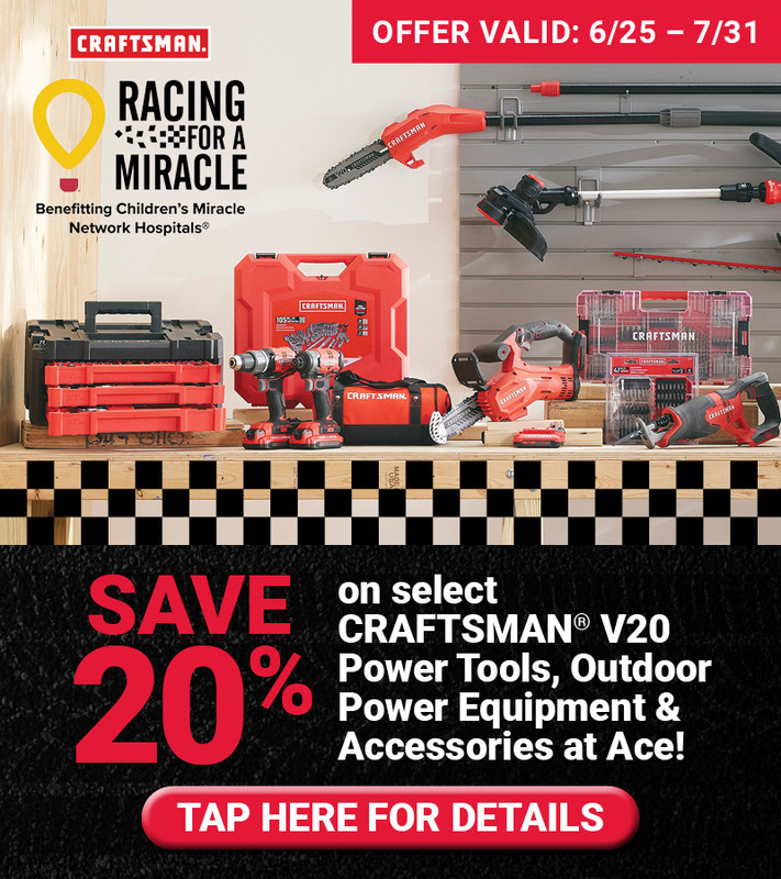 Ace Hardware July 2025 RHB Flyer Craftsman Tool Lifestyle