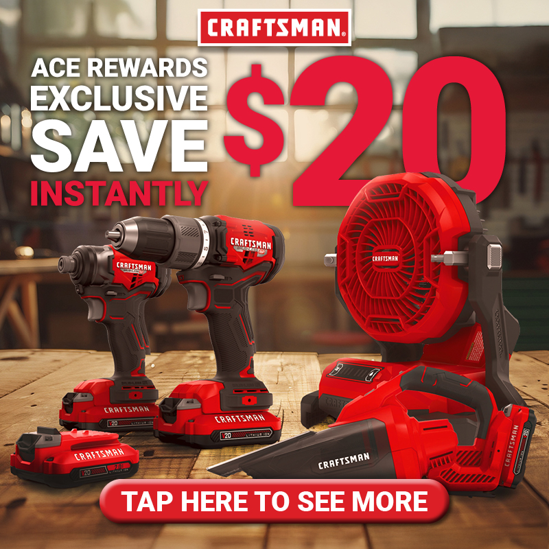 CRAFTSMAN® Save $20 Instantly