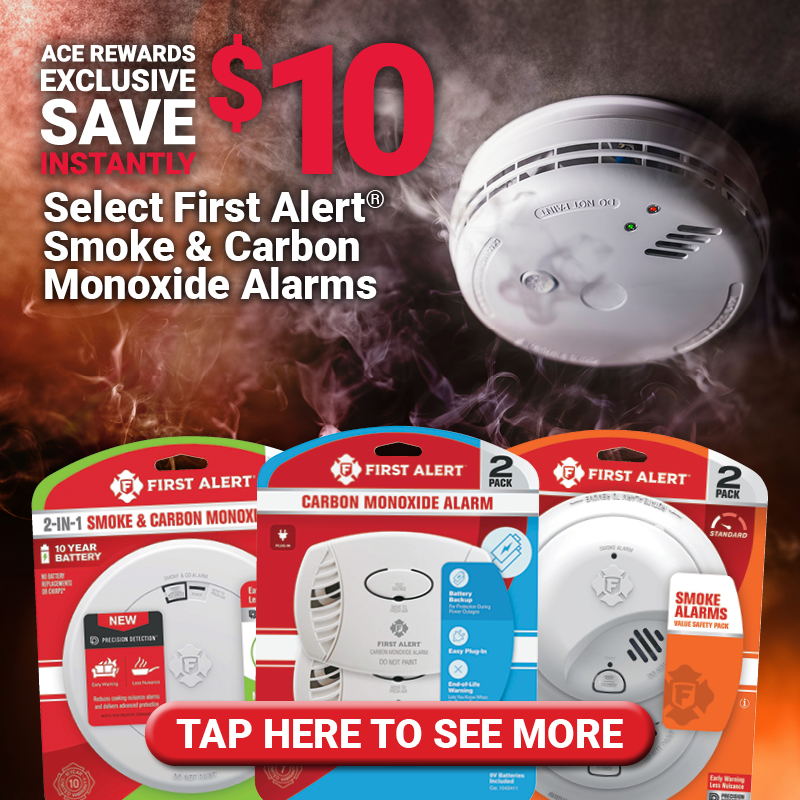 Save $10 on Select First Alert® Alarms