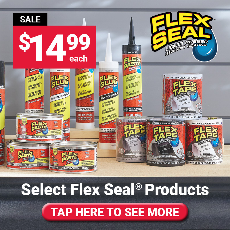 Select Flex Seal® Products Under $15
