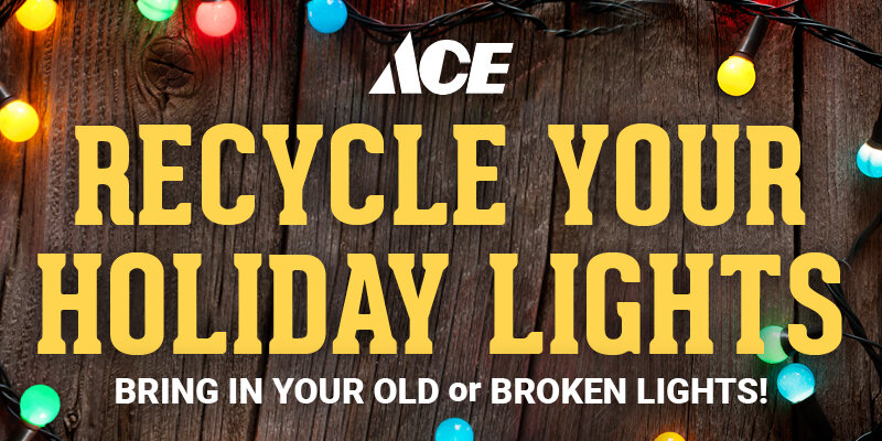 Recycle Your Holiday Lights