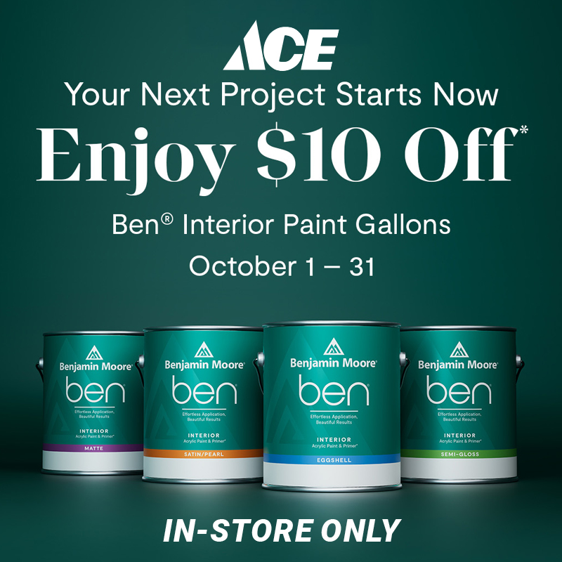 Benjamin Moore® Ben® Interior Paint Gallons