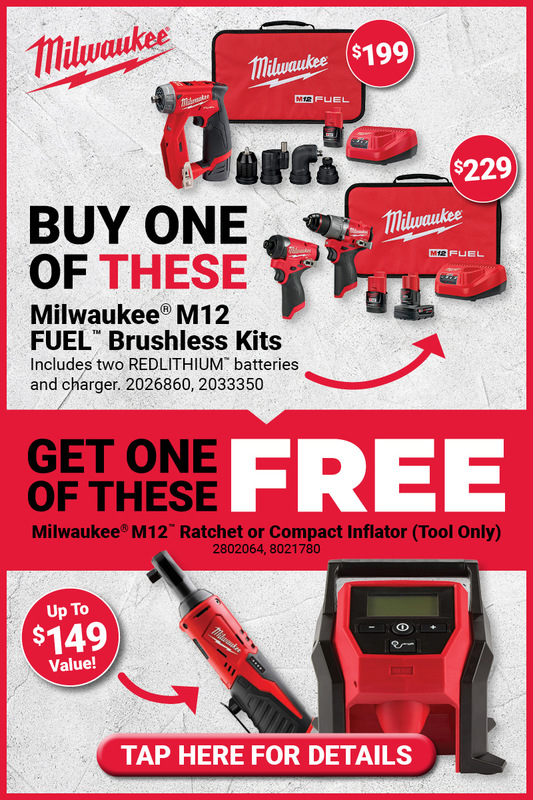 Milwaukee® Buy One of These Kits & Get a FREE Tool