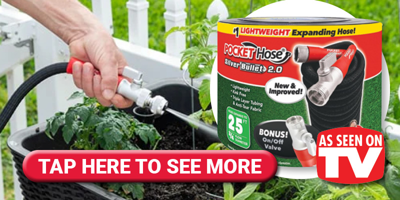 Pocket Hose® Silver Bullet 2.0 Expandable Flexible Garden Hose
