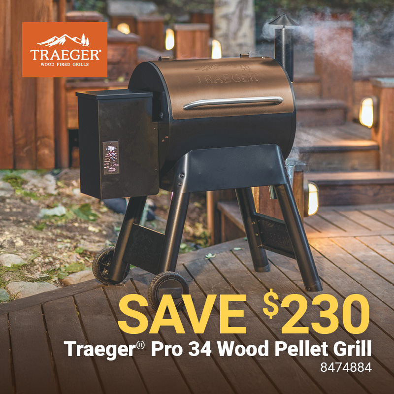 Traeger® Pro Series 34 Wood Pellet Bronze Grill