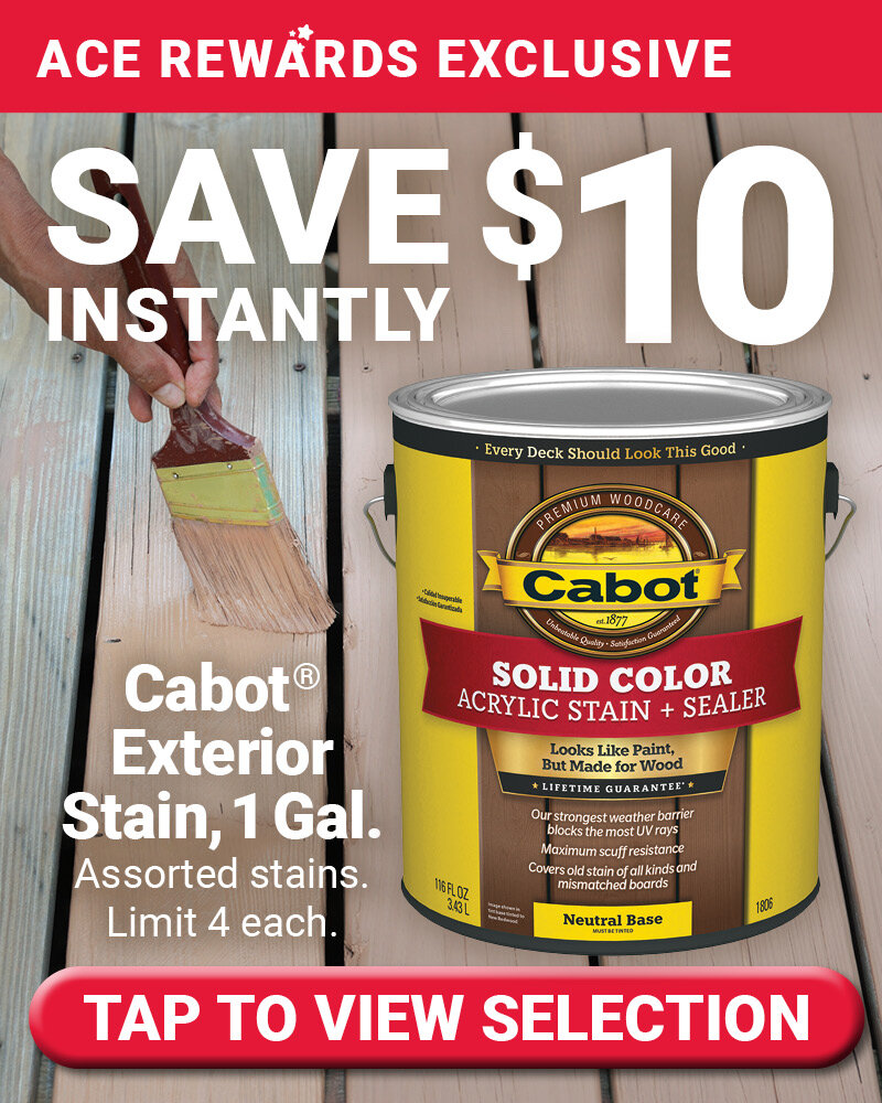 1 Gal. Cabot® Exterior Stain