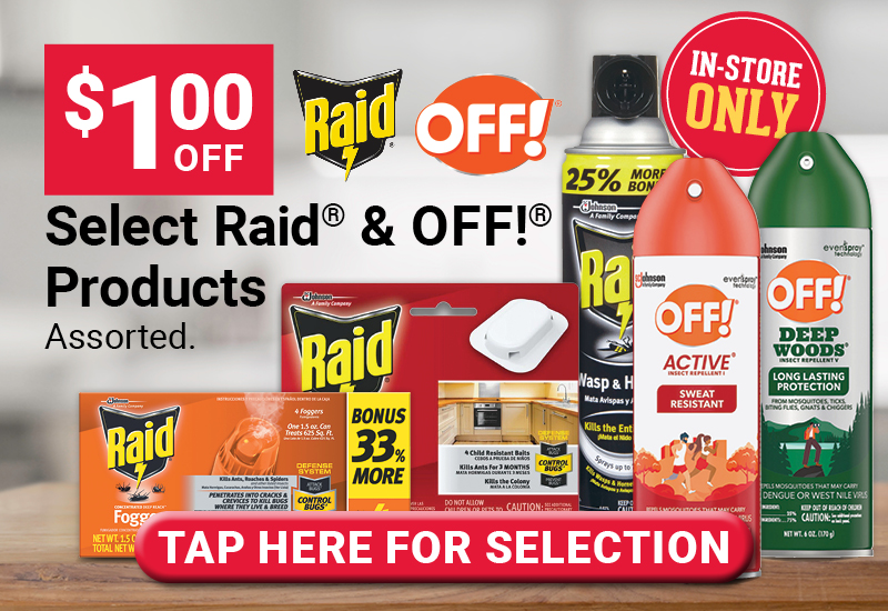 Select OFF!® & Raid®