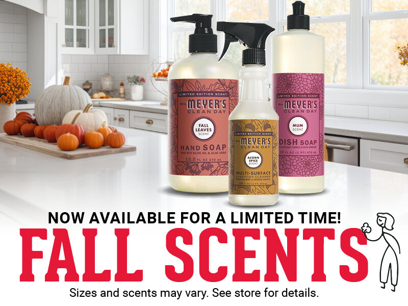 Mrs. Meyer's Fall Seasonal Scents