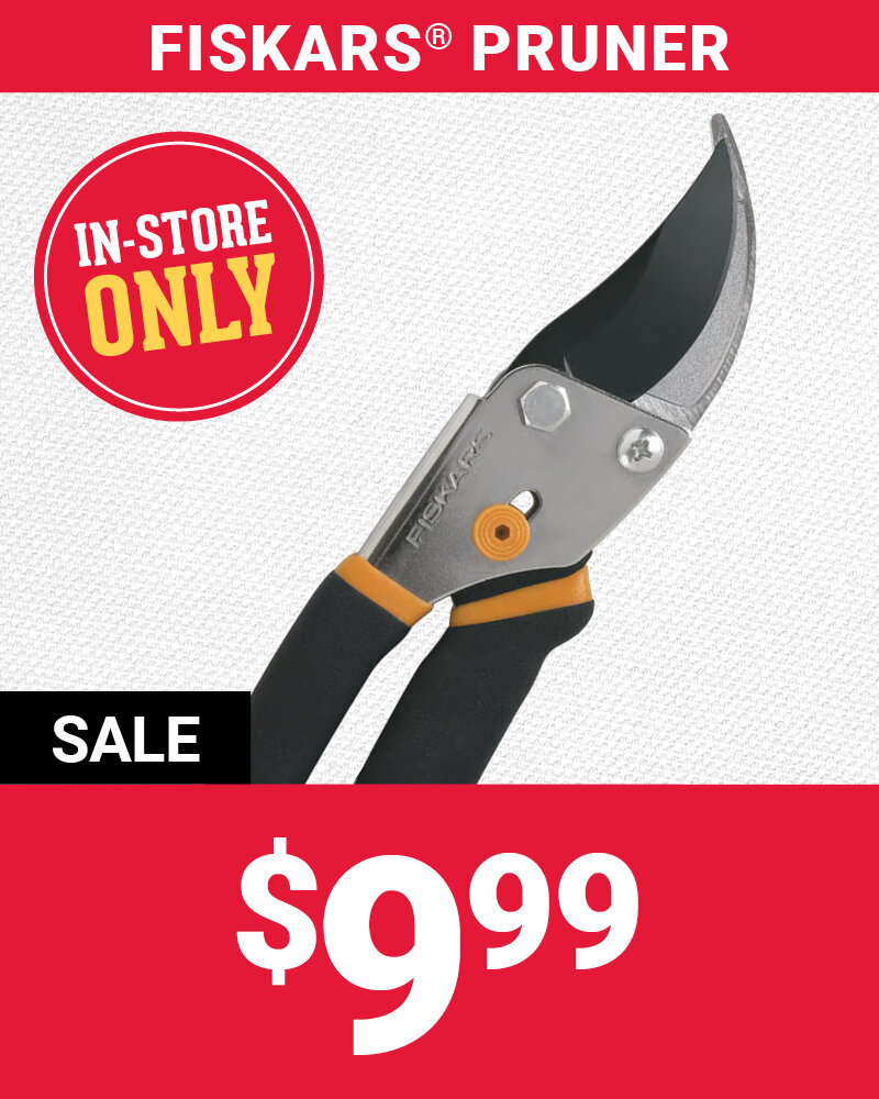 Fiskars® Carbon Steel Bypass Pruner