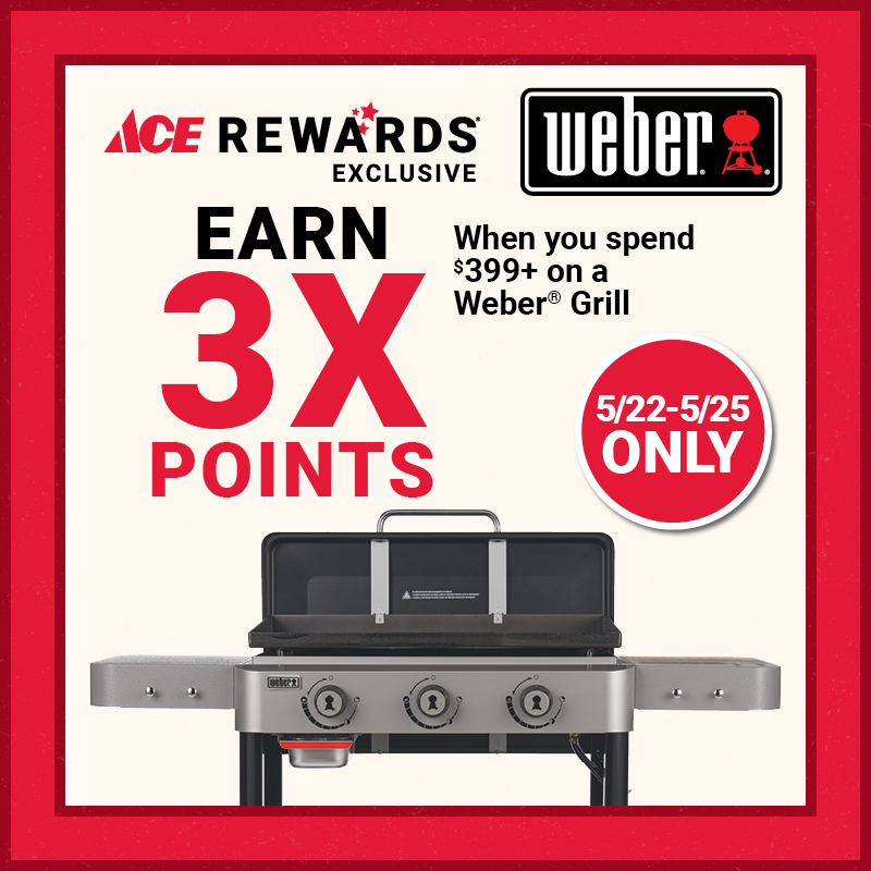 3X Points Feature - Memorial Day Event