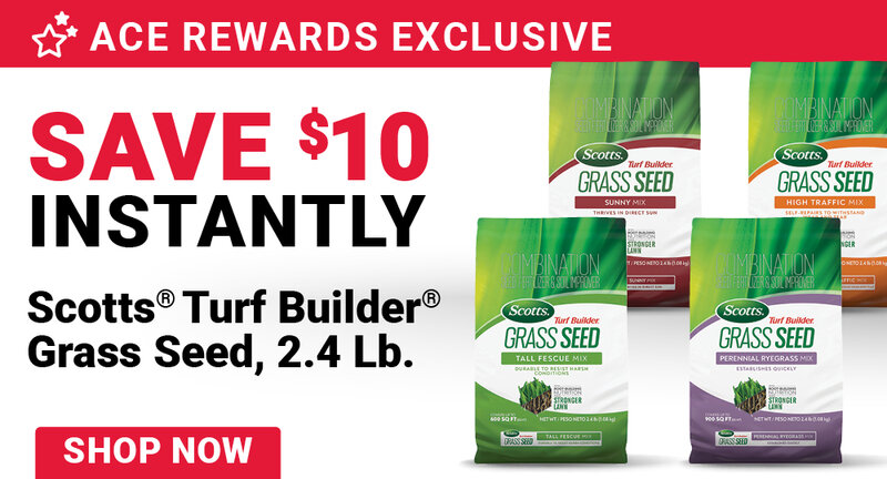 Save $10 on Select Scotts® Turf Builder® Grass Seed
