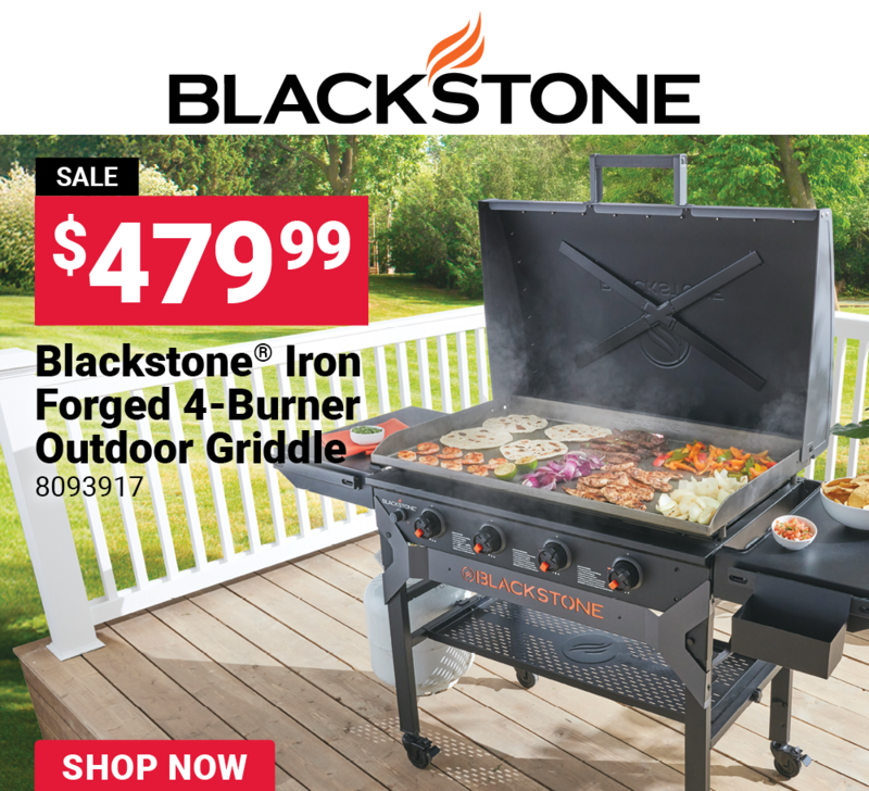 Blackstone® Iron Forged 4-Burner Outdoor Griddle